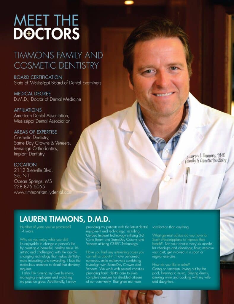 Dr. Lauren Timmons, DMD Dentist in Ocean Springs